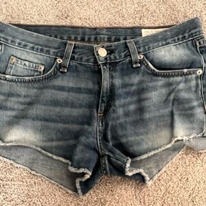Rag & bone cut off shorts